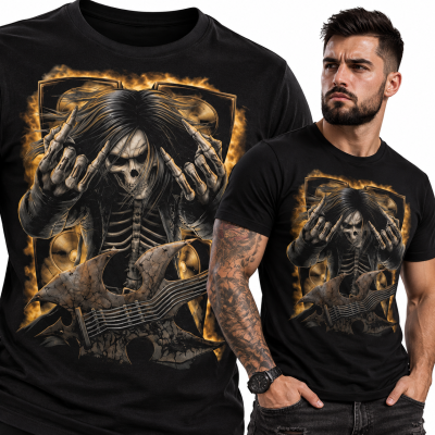 KOSZULKA HORROR ROCKSTAR